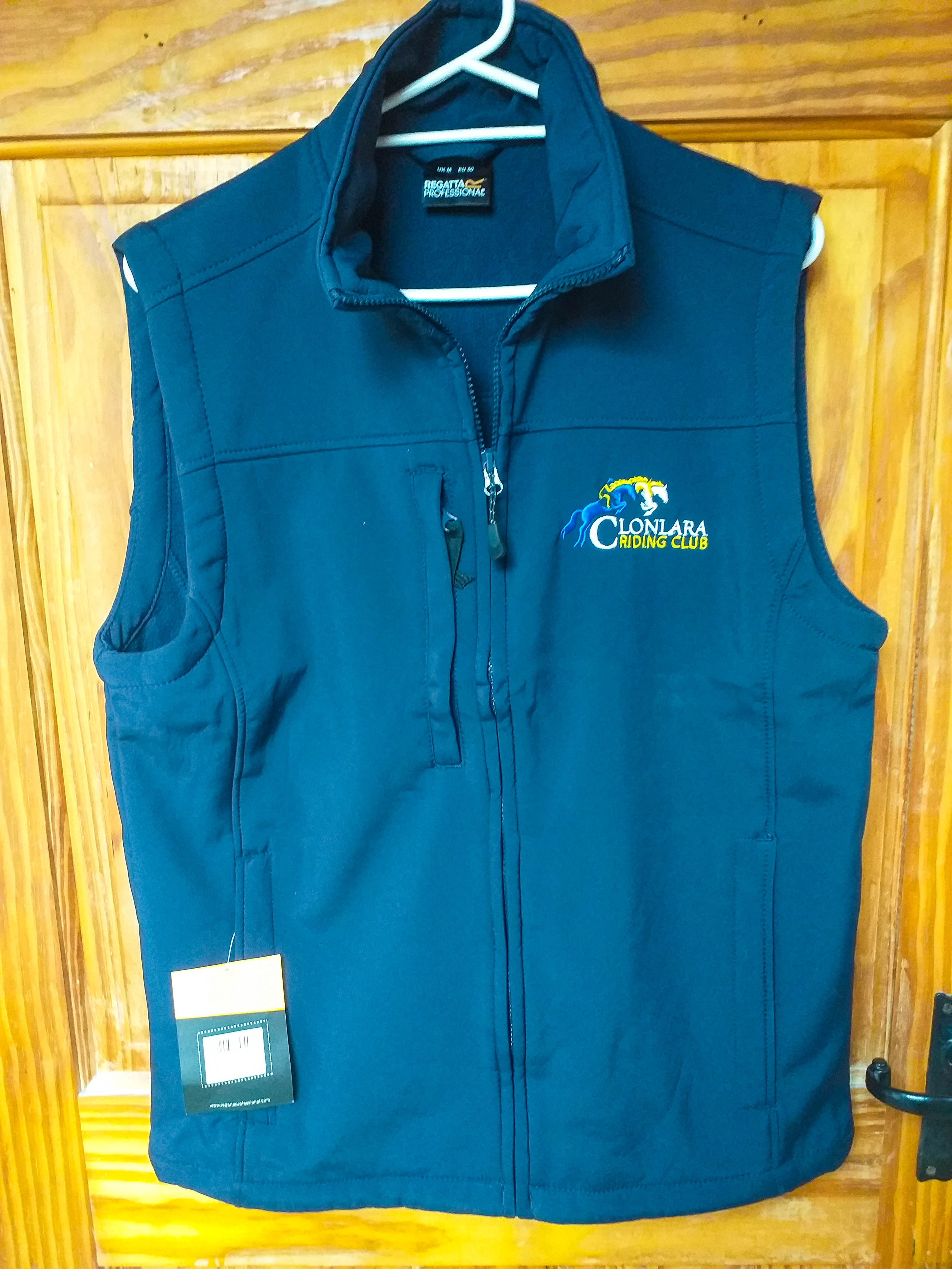 Navy Gilet front