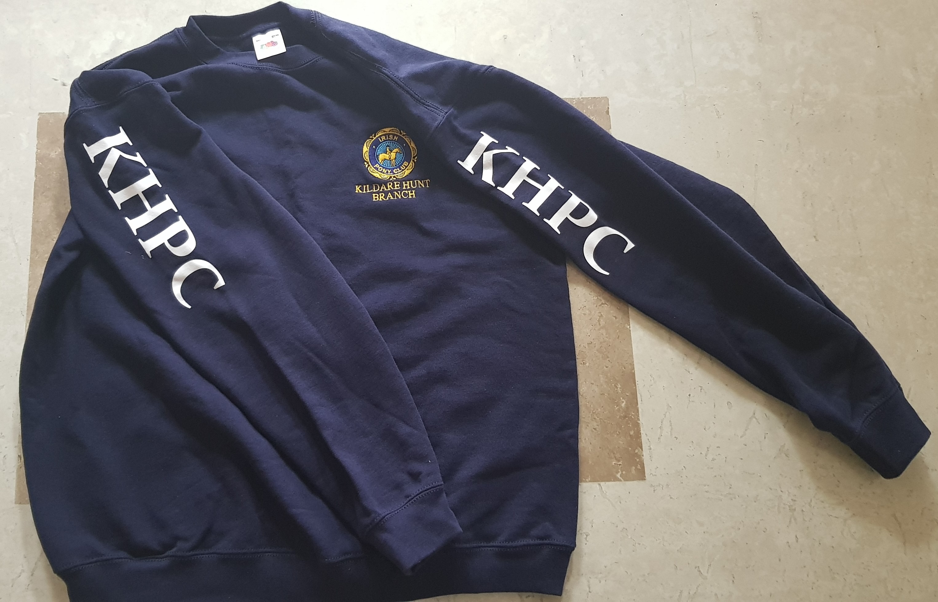 KHPC Navy Round Neck Sweatshirt