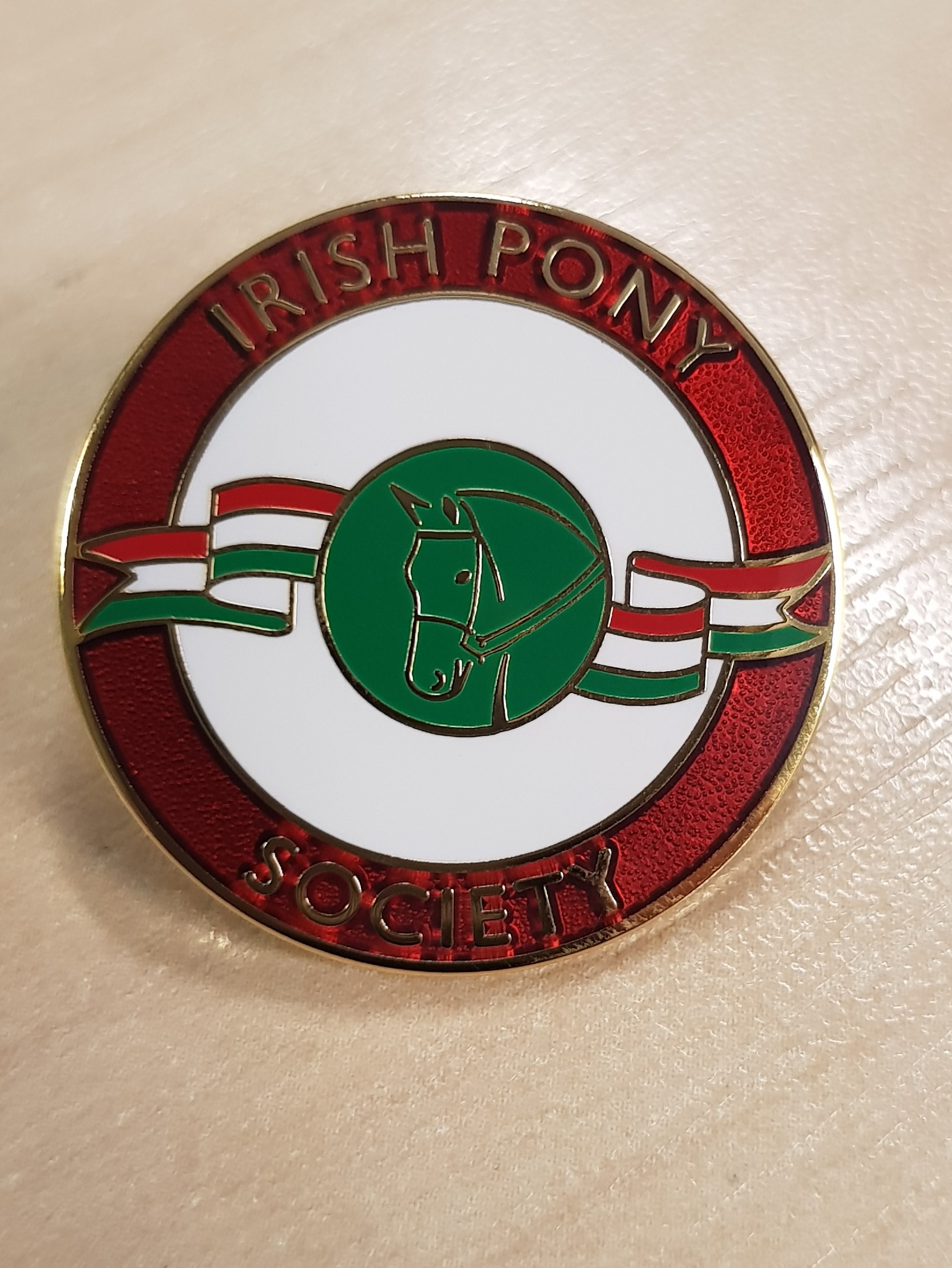 Irish Pony Society Badge