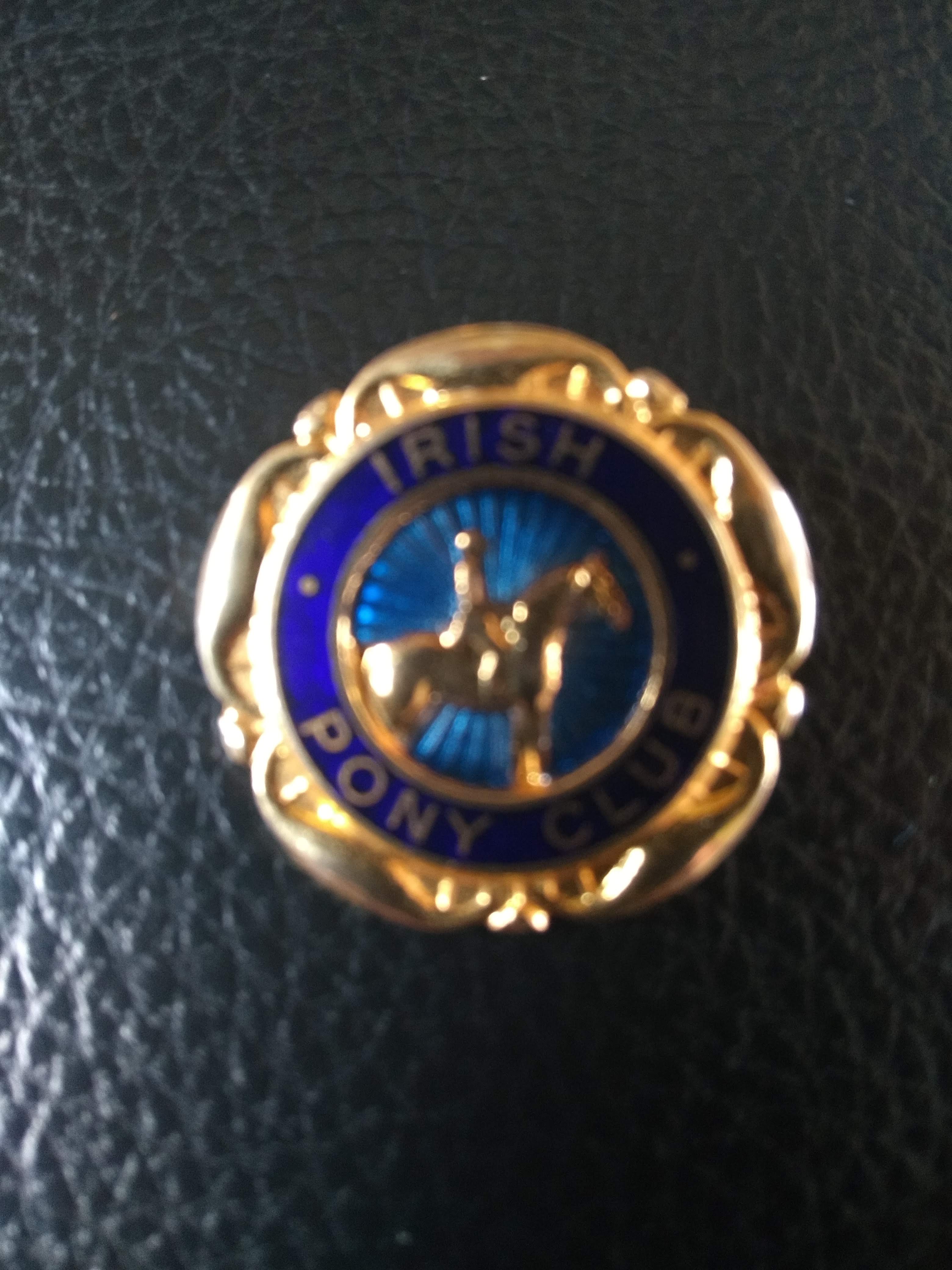 Pony club badge