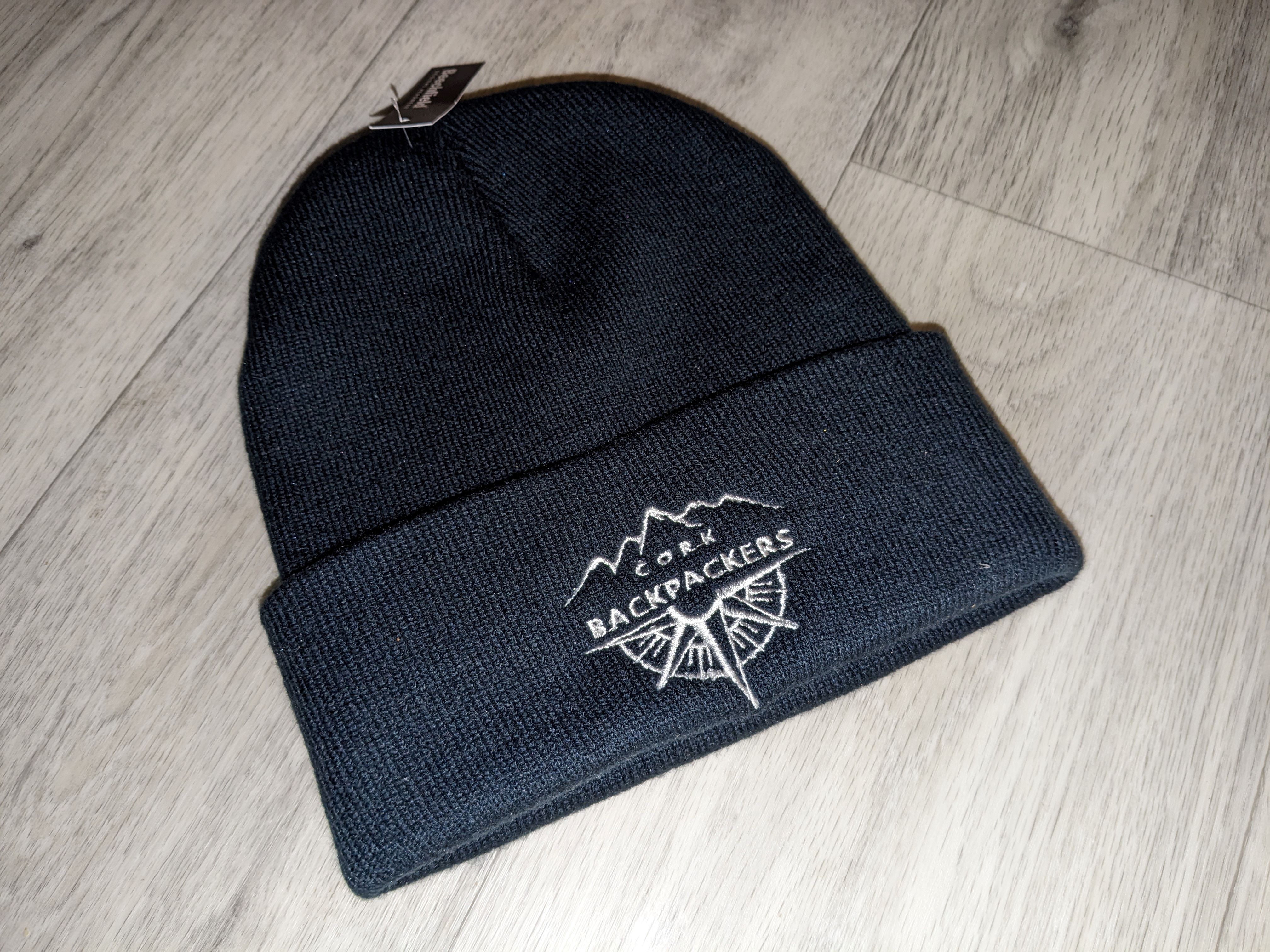 Cork Backpackers Beanie - Navy