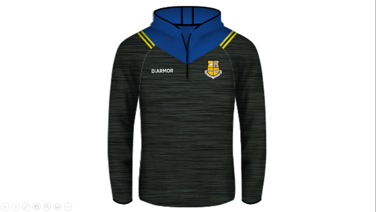 St. Joseph's Half Zip Hoodie - D ARMOR