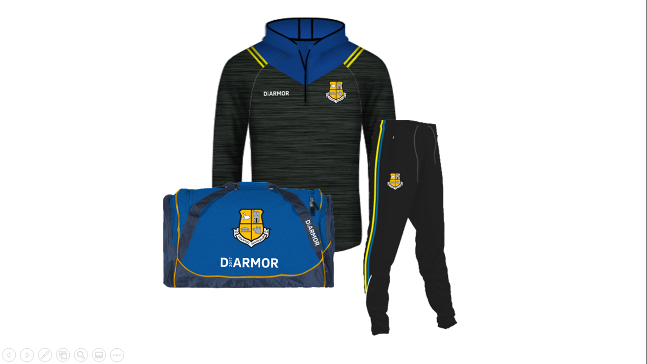 St. Joseph's D ARMOR Package - Half Zip, Skinnies & Gearbag