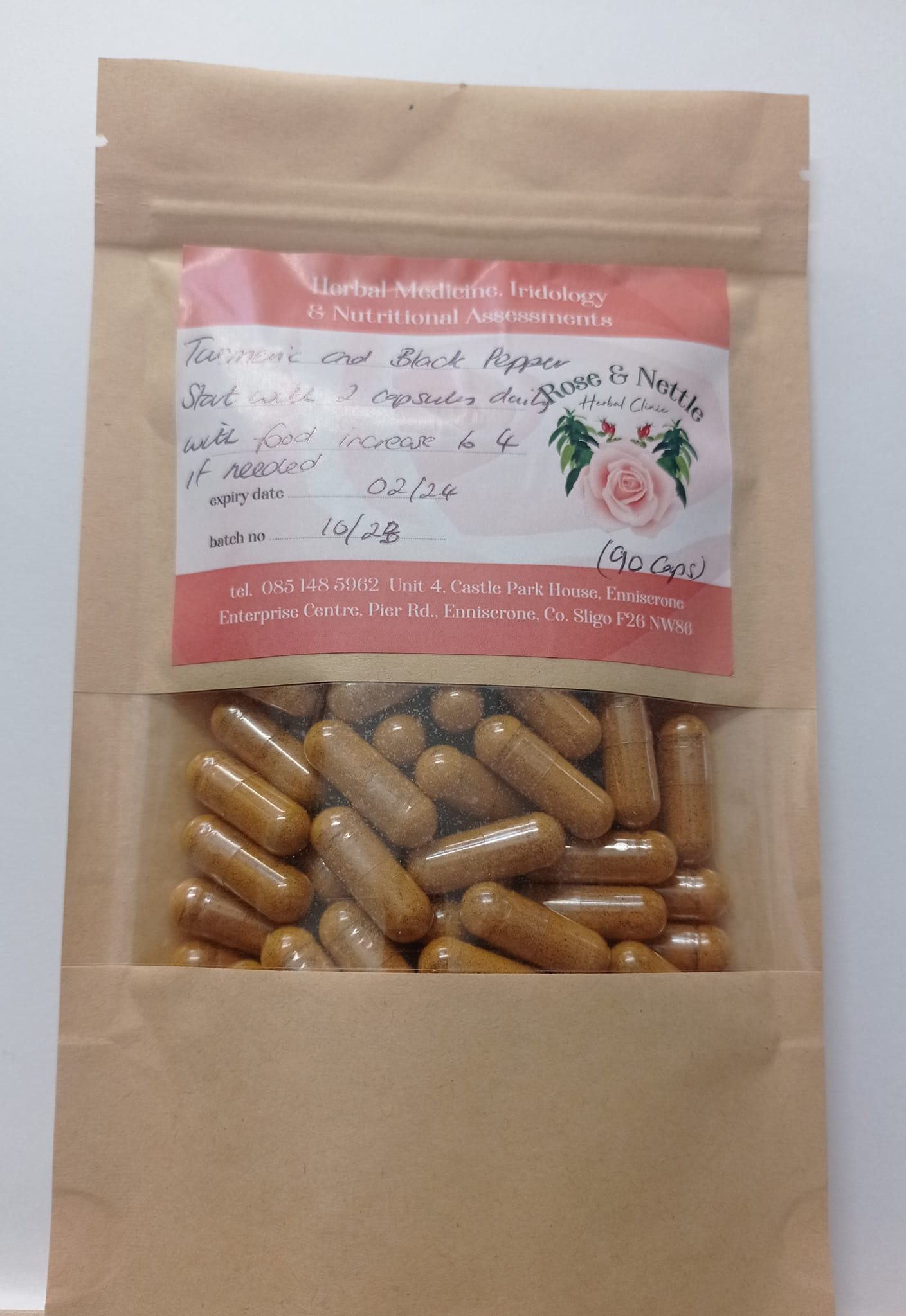 Turmeric/Black Pepper Capsules